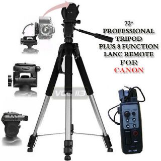 72 Pro Remote Control Tripod for Canon XL2 XL1s XL1 XL H1 GL2 GL1