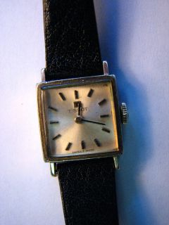 Tissot vintage ladies watch 17 jewels plated gold 20 microns