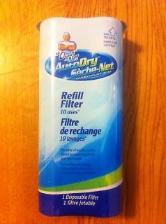 BRAND NEW SEALED MR.CLEAN AUTO DRY CAR WASH REFILL FILTER (10 USE)
