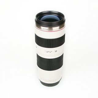 Caniam Canon Series Lens EF70 200mm F/4 Coffee Cup & Thermos Mug 11