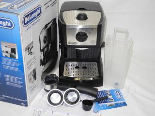 DeLonghi EC155 15 BAR Pump 2 Cup Espresso & Cappuccino Maker NEW
