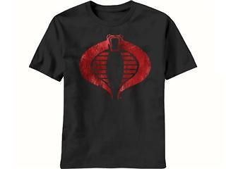 GI Joe Cobra T Shirt Cobra Commander Distressed Vintage Soft