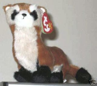 Ty SHILOH the Black Footed Ferret Beanie Baby Ty Store Exclusive WWF