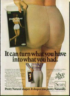 you have into what you had  Prettyy Natural Shaper Girdle ad 1977