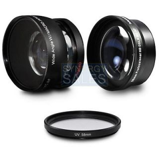 canon rebel t3i accessories in Lenses & Filters