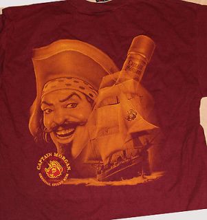 Captain Morgan Rum Are Ya Thirsty TAN Adult T Shirt