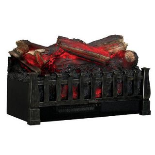 DuraFlame Electric Wooden Wood Log Fireplace Replica Inserts