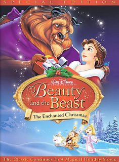 Beauty and the Beast An Enchanted Christmas (DVD, 2002, Special