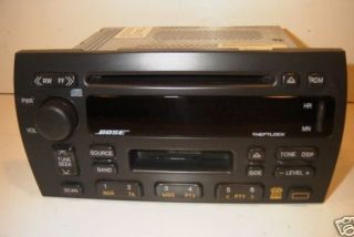 Bose Radio   1998 2001 AM FM CD Cassette   Part Number 09354806