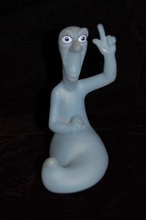 Vinyl Plastic Puppet Glow in the Dark Casper The Friendly Ghost Toy
