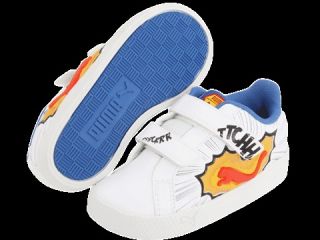 Kids Puma Game Point Hero V Velcro LightUp Shoes Size