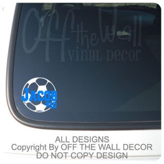 NAME Custom 4X40 Decal Letters Car Window WINDSHIELD Sticker