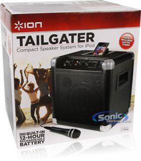 Ion Tailgater iPod/ Speaker System *NEW IN BOX