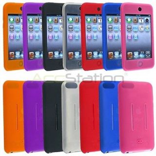 Rubber Soft Case Skin Cover for iPod Touch 1st 2nd 3rd 1 2 3 G Gen OS