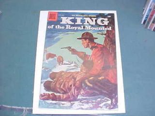 KING OF THE ROYAL MOUNTED #21 1956 DELL COMICS ***Combined Shipping