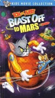VHS: TOM AND JERRY.BLAST OFF TO MARS