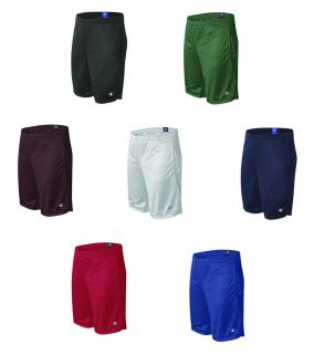 Champion Long Mesh Shorts with Pockets, Choose from 7 colors & 5 Sizes