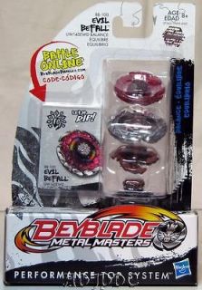 Newly listed NEW BEYBLADE EVIL BEFALL BB 100 BALANCE METAL MASTERS