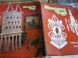 East Book Patterns for Wall Hangings, Chandeliers, Wine Rack +More