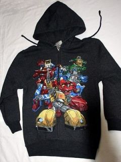 CHANGES TRANSFORMER MINIBOTS HOODIE SIZE XSMALL