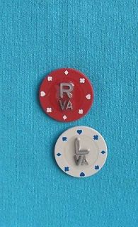 POKER CHIP RADIOLOGY MARKERS XRAY MARKERS  PICK YOUR COLORS ONE SET