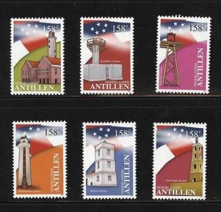 Lighthouse Stamps   Netherlands Antilles Sc. 1170a   1170f