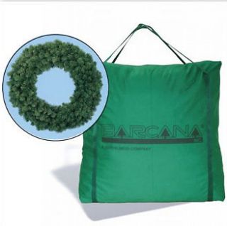 Barcana Heavy Duty 42 Inch Canvas Christmas Wreath Storage Bag   NEW!!