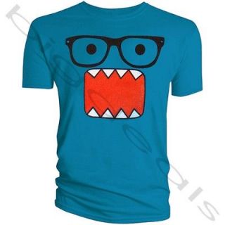Glasses Domo Kun Nerdy Monster T Shirt Adult Nerd Face Dorky Cartoon