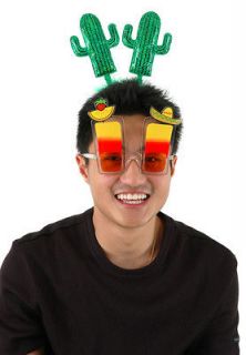 Cinco De Mayo Adult Child Kids Costume Headband With Cactus Boppers