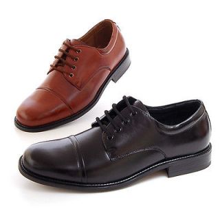Mens Work Shoes Dress Lace up Oxfords For Suit Server Dressy Interview