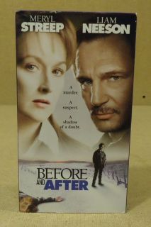 Hollywood Pictures Before And After VHS Movie * Plastic Paper