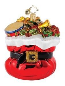 Christopher Radko BOUNTEOUS BAG Christmas Tree Ornament NWt sack gifts