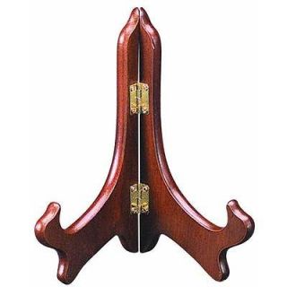 to 9 Walnut Wooden Plate Stand by Tripar 23 1204