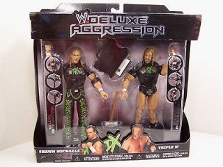 WWE Shawn Michaels Triple H D Generation X Jakks Deluxe Aggression