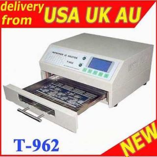 Brand New T962 Infrared IC Heater Reflow Oven SMD BGA 18X23.5CM