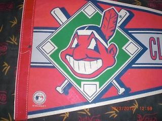 1990s Cleveland Indians Pennant