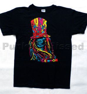 Funkadelic   George Clinton   Top Hat t shirt   Official   FAST SHIP