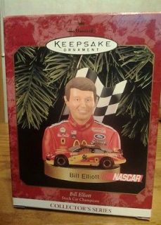 Bill Elliott Stock Car Champions Collection Hallmark Keepsake Ornament