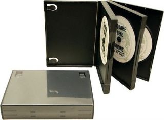 AlphaPak Nexpak 5 Disc DVD Cases Boxes 40MM Thick Chubby Five NEW