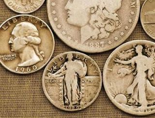 SPECIAL   US JUNK SILVER COINS 1 LB!! PRE 1965 OLD LOT AMERICAN