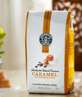 Starbucks Natural Fusions Caramel Coffee 11 oz New Sealed Bag
