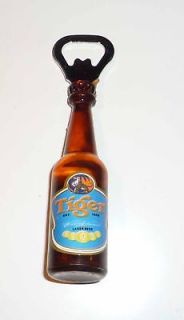 TIGER BEER Mini Bottle OPENER & FRIDGE MAGNET Asia
