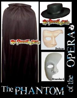 Phantom Of The Opera CLOAK ONLY Halloween Fancy Dress