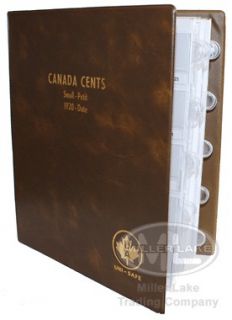 New Brown Unimaster Coin Album Canada Cents Small 1920   Date 152