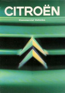 Citroen C15 Berlingo Dispatch Relay 1996 97 UK Market Sales Brochure