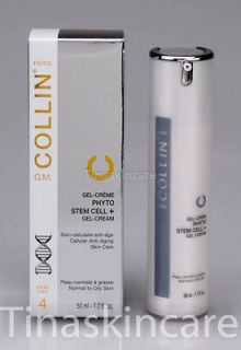 GM G.M Collin Phyto Stem Cell + Gel Cream NOS 1.7oz/50ml NEW&FRESH!!!