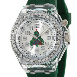 GP Holiday Collection  Christmas Tree Watch  Festive Color Light Show