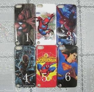 Spiderman Superman Style SKIN CASE COVER FOR IPOD TOUCH 5 5G 5TH GEN