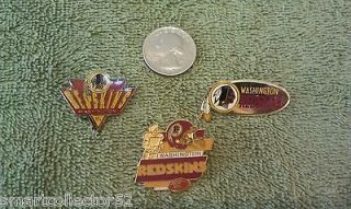 Redskins NFL Collectable Logo Lapel Pin. Officially Licensed