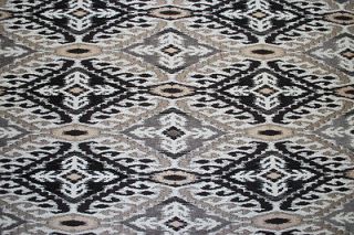 Ikat Southwestern Kilim Chenille Accents Upholstery Fabric  5.55